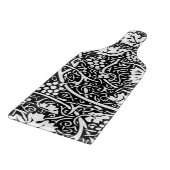 William Morris Black White Grape Vine Snijplank (Hoek)