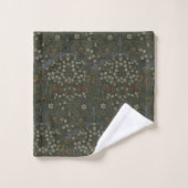 William Morris Blackthorn Bloempatroon Bad Handdoek (Wasdoekje)