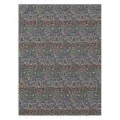 William Morris  Blackthorn Bloempatroon Tafelkleed (Voorkant)