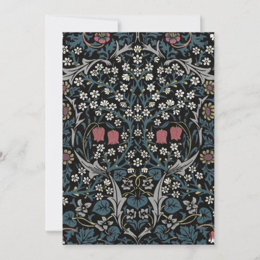 William Morris Blackthorn Floral Art (Voorkant)
