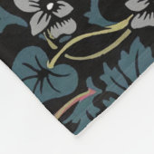 William Morris Blackthorn Floral Art Fleece Deken (Hoek)