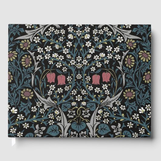 William Morris Blackthorn Floral Art Gastenboek (Voorkant)