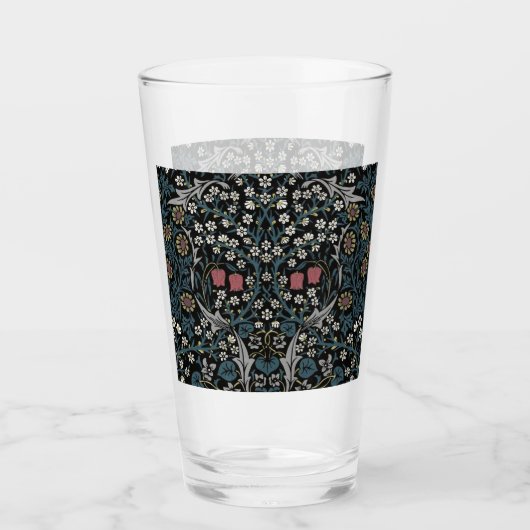 William Morris Blackthorn Floral Art Glas (Voorkant)