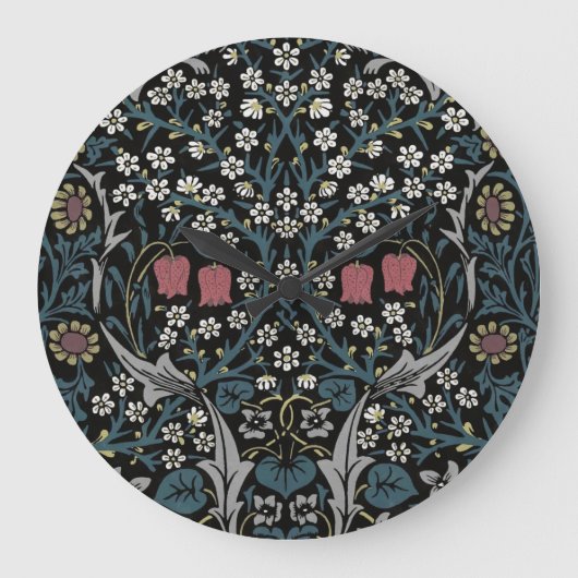 William Morris Blackthorn Floral Art Grote Klok (Voorkant)