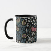 William Morris Blackthorn Floral Art Mok (Links)