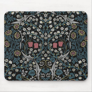 William Morris Blackthorn Floral Art Muismat