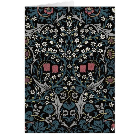 William Morris Blackthorn Floral Art Nouveau (Devant)