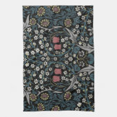 William Morris Blackthorn Floral Art Theedoek (Verticaal)