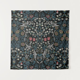 William Morris Blackthorn Floral Art Wandkleed
