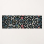 William Morris Blackthorn Floral Art Yogamat (Voorkant (horizontaal))