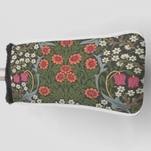 William Morris Blackthorn Garden Flower Classic Golfheadcover (Voorkant)