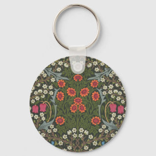 William Morris Blackthorn Garden Flower Classic Sleutelhanger