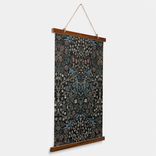 William Morris  Blackthorn Pattern Hangend Wandkleed (Gebogen)