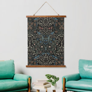 William Morris Blackthorn Pattern Hangend Wandkleed