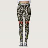 William Morris - Blackthorn Pattern Leggings (Voorkant)