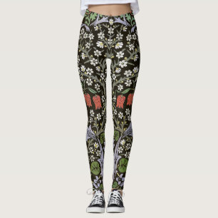William Morris -  Blackthorn Pattern Leggings