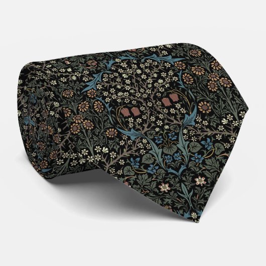 William Morris  Blackthorn Pattern Stropdas (Opgerold)
