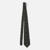 William Morris  Blackthorn Pattern Stropdas (Achterkant)