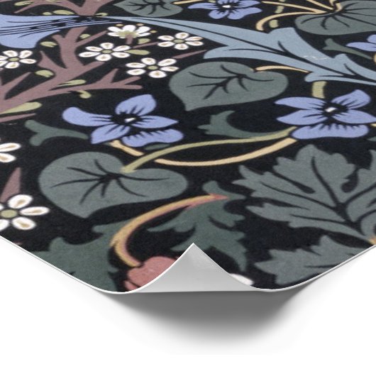 William Morris - Blackthorn Poster (Hoek)