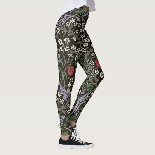 William Morris Blackthorn Tapestry Floral Leggings (Rechts)