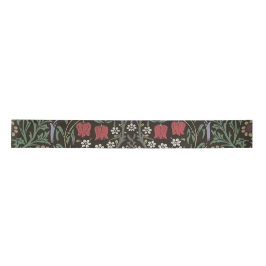 William Morris Blackthorn Tapestry Floral Lint (Voorkant)