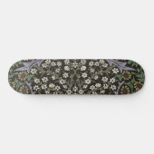 William Morris Blackthorn Tapestry Floral Skateboard (Horizontaal)