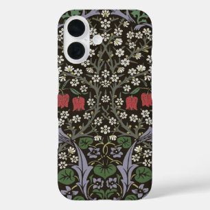 William Morris Blackthorn Tapijt Bloemstuk iPhone 16 Hoesje