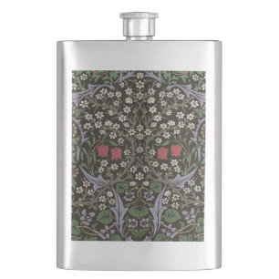William Morris Blackthorn Tapijt Bloemstuk Heupfles