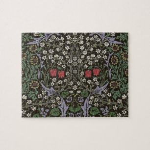 William Morris Blackthorn Tapijt Bloemstuk Legpuzzel