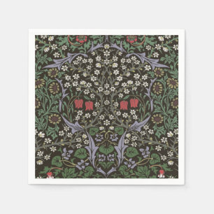William Morris Blackthorn Tapijt Bloemstuk Servetten