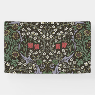 William Morris Blackthorn Tapijt Bloemstuk Spandoek