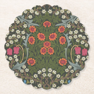 William Morris Blackthorn Tuin Bloem Klassieker Kartonnen Onderzetters