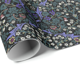 William Morris Blackthorn Victoriaans behang Cadeaupapier