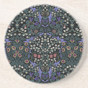 William Morris Blackthorn Victoriaans Behang Zandsteen Onderzetter