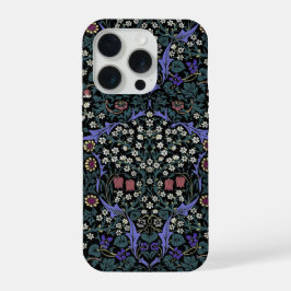 William Morris Blackthorn Victorian Wallpaper iPhone 15 Pro Hoesje