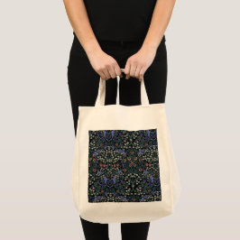 William Morris Blackthorn Victorian Wallpaper Tote Bag