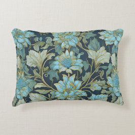 William Morris Blauwgroen Flowers Accent Kussen