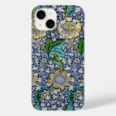 William Morris bleu Kennet iPhone 14 coque (Verso)