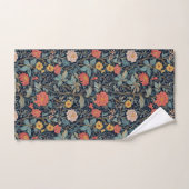 William Morris Bleu Sarcelle Arts & Crafts Floral (Serviette à main)