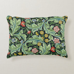 William Morris Bloemen Anjer Roze Groen Accent Kussen
