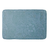 William Morris  bloemen Blauw Badmat (Voorkant)