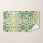 William Morris Bloemen Blauw Blauw Blauw Bad Handdoek (Handdoek)