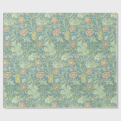 William Morris  Bloemen Dubbele Bough Cadeaupapier (Vlak)
