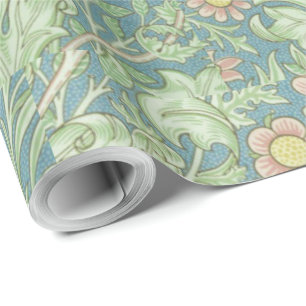 William Morris Bloemen Dubbele Bough Cadeaupapier