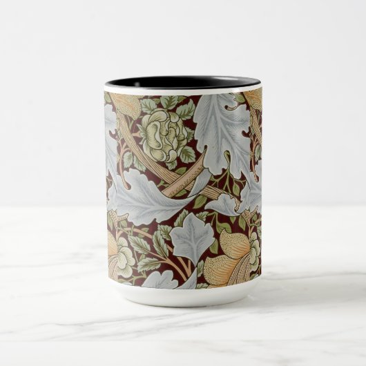 William Morris  Bloemen Wit Rood Mok (Midden)