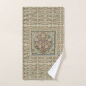 William * Morris Bloemenboom Trellis Creme Bad Handdoek (Handdoek)