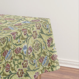 William Morris bloemenmotief roze blauw Tafelkleed