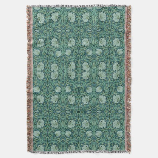 William Morris Bloemenpatroonpimpernel Deken (Voorkant Verticaal)