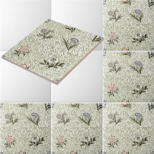 William Morris  bloemenpoederpatroon Tegeltje