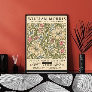 William Morris bloemenposter Vintage botanisch Poster